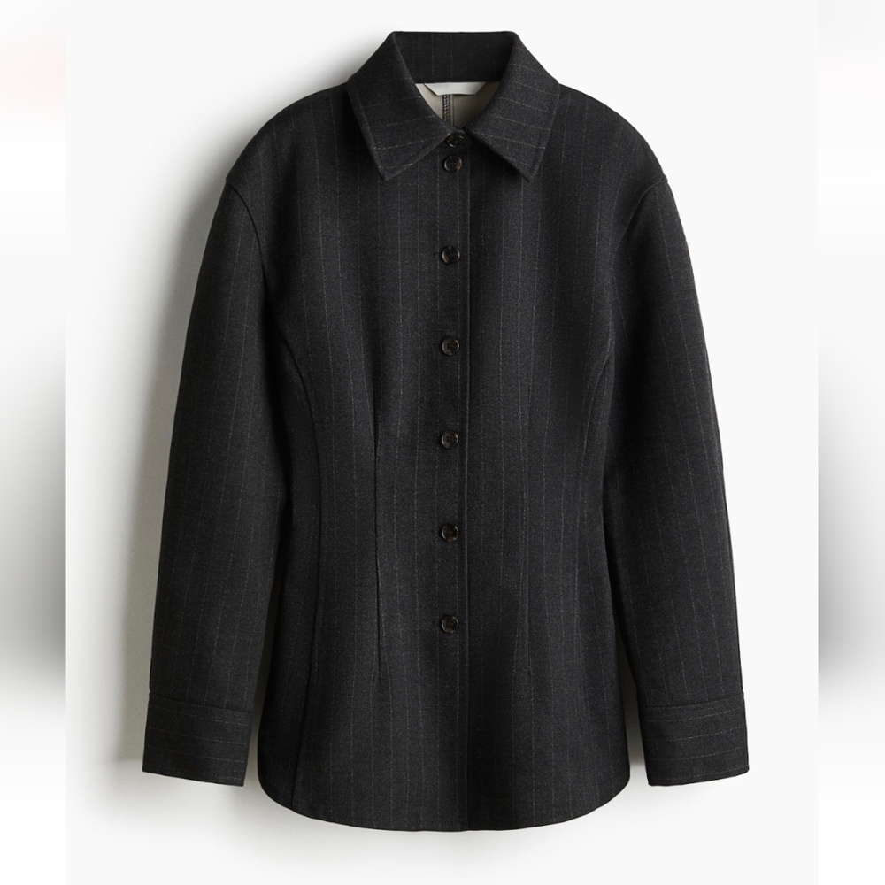 H&M defined waist shirt